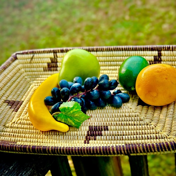 Handwoven Senegalese Kitchen tray - Picture 7 of 9